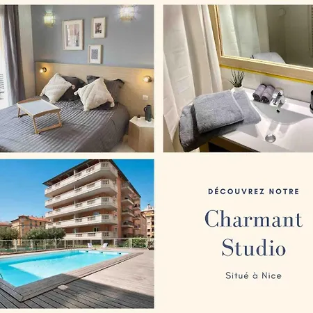 Apartamento Charming With Swimming Pool Nice